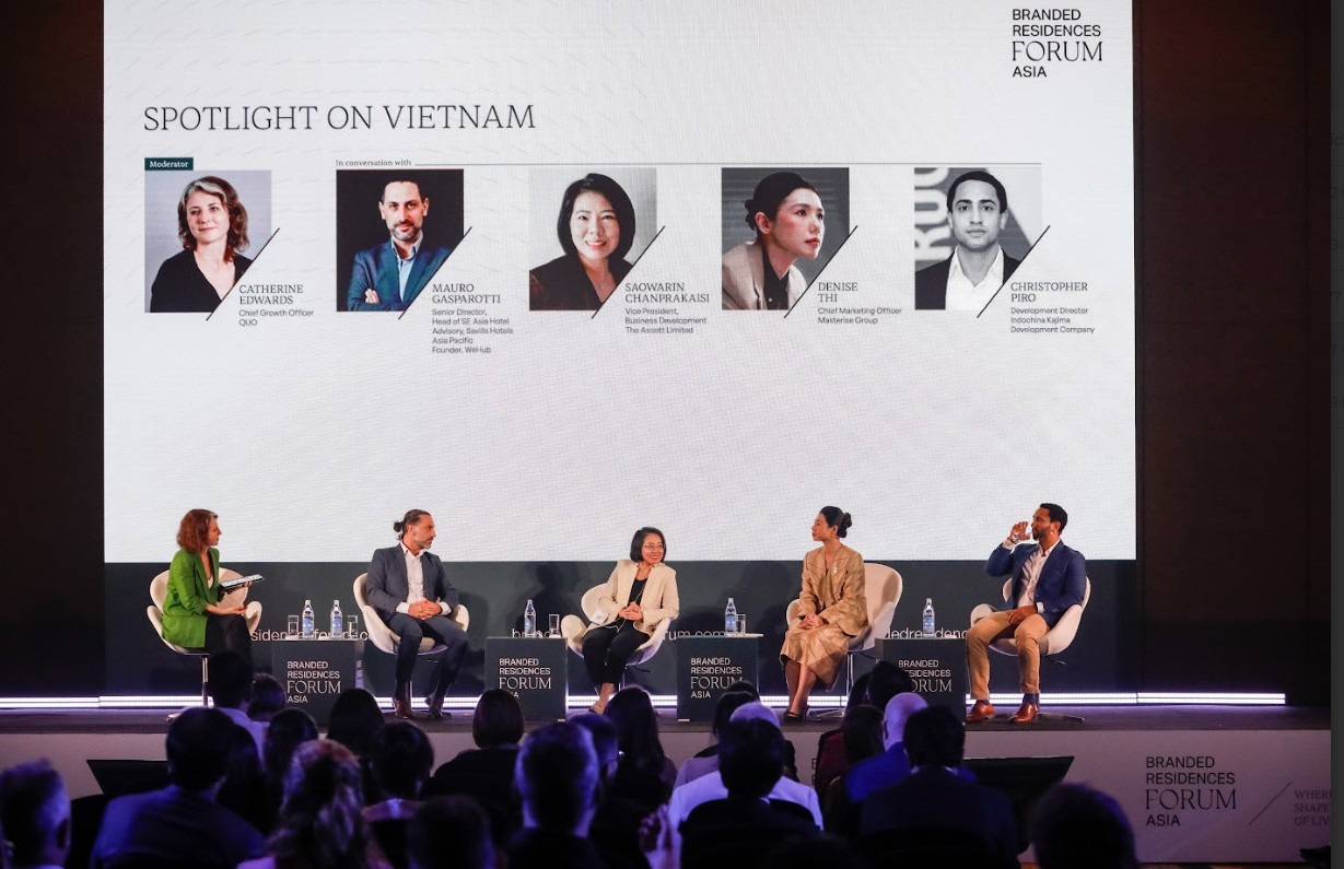 Masterise Homes ghi dấu ấn vị thế tại Branded Residences Forum Asia 2025