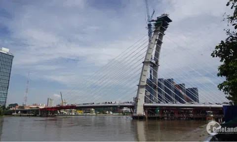 Cận cảnh cầu hơn 3.000 tỉ đồng nối Quận 1 với TP. Thủ Đức sau khi hợp long