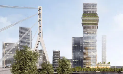 Soi tiến độ tòa nhà văn phòng kết hợp thương mại lớn bậc nhất TP.HCM trên "đất vàng" Ba Son Sài Gòn