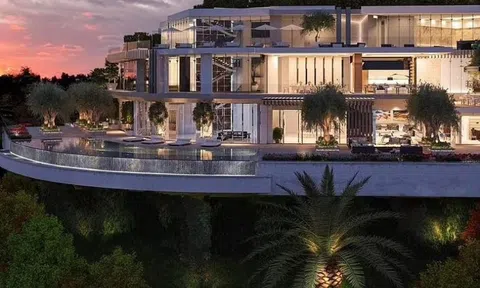 Phá dỡ dinh thự khủng xây nghìn m2 trái phép trên đồi của đại gia địa ốc