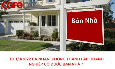 Từ ngày 1/3 sắp tới, giới “cò đất” muốn bán bất động sản phải thành lập doanh nghiệp?