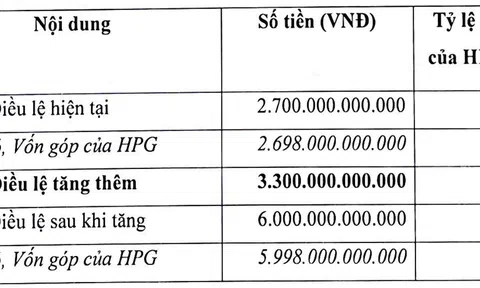 Tập đoàn Hoà Phát rót thêm 3.300 tỷ đồng cho công ty bất động sản