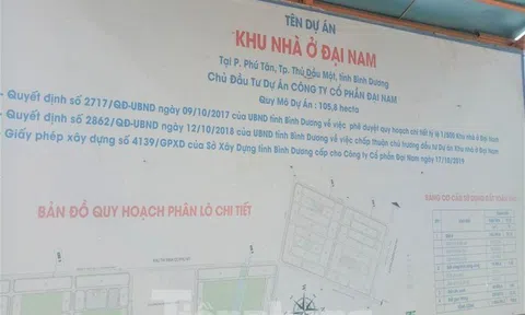 Dự án nhà ở Đại Nam từng muốn hiến 127 lô đất nhưng không ai nhận giờ ra sao?